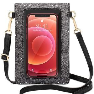 seOSTO Cell Phone Purse, Lightweight Small Wallet Purses and Handbags with 2 Sho